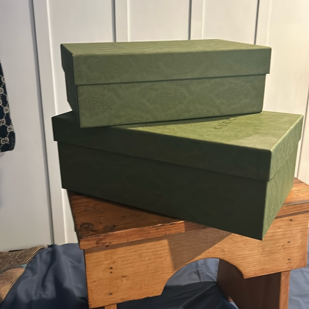Gucci Shoe Boxes
